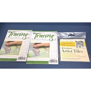 2 Royal Essentials Tracing Artist Paper Pad 5" X 7" Sketch Drawings Overlay Tile
